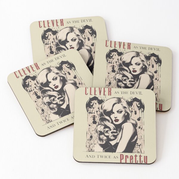 Item preview, Femme Fatale Clever as the Devil and Twice as Pretty designed and sold by Alli-oh-mally.