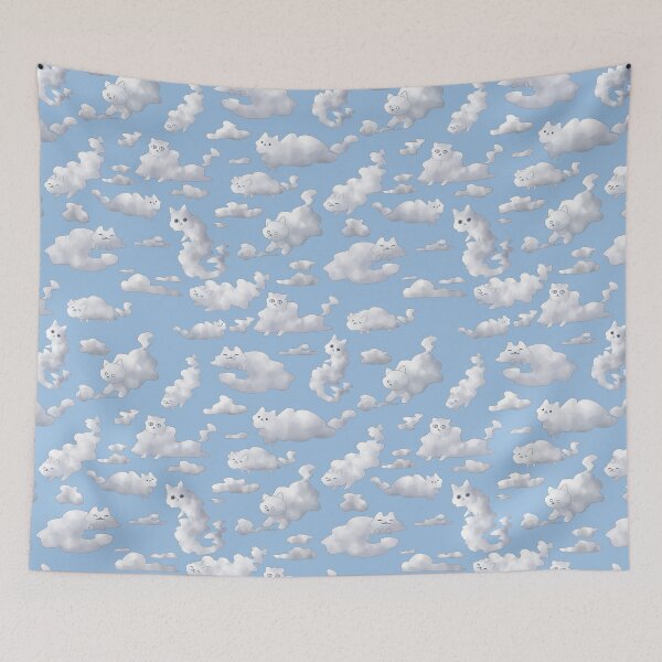 Item preview, More Cloud Cats designed and sold by papercreatyre.