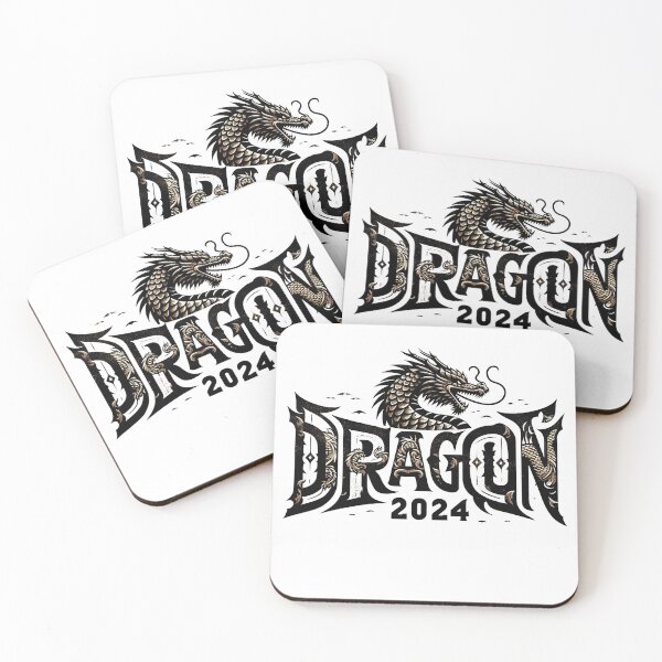 Item preview, Chinese New Year 2024 Dragon 2024 Typography designed and sold by MAPDDesigns.