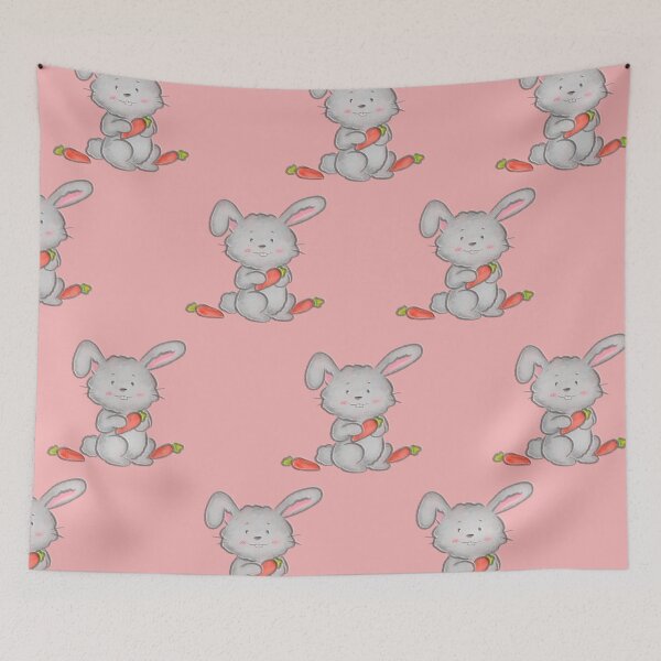Item preview, cute cat rabbit bunny chibi sweet carrot designed and sold by somishii.