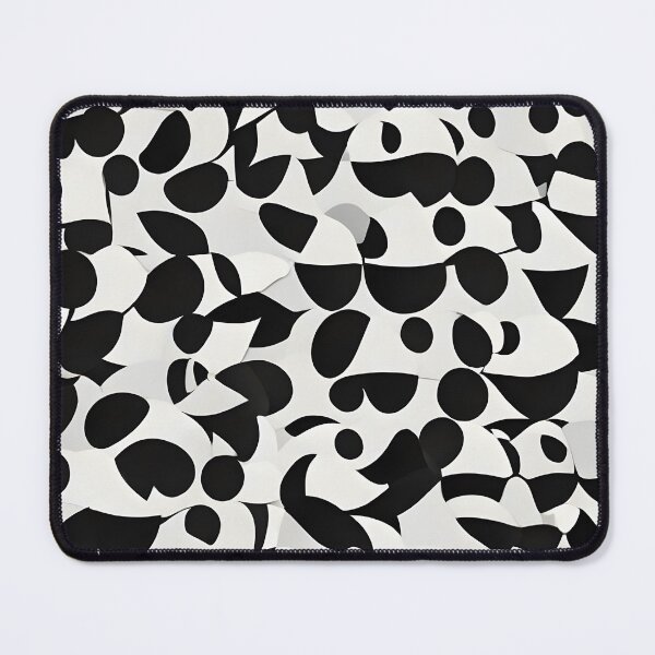 Item preview, Abstract black and white seamless pattern background designed and sold by Jayjaynaenae.