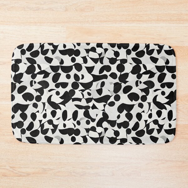 Item preview, Abstract black and white seamless pattern background designed and sold by Jayjaynaenae.