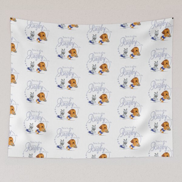Item preview, my son plays rugby designed and sold by JACKMU.