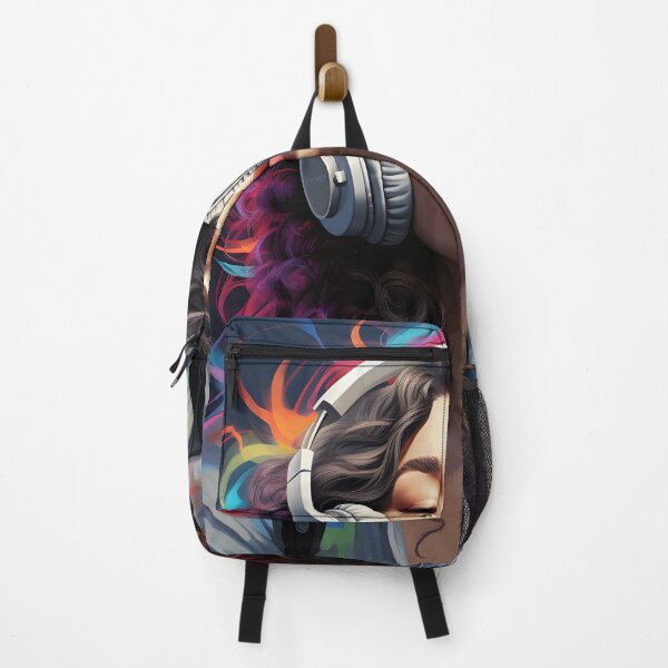 Item preview, Rhythmic Soul Music Lover Illustration designed and sold by inkArtistryfine.