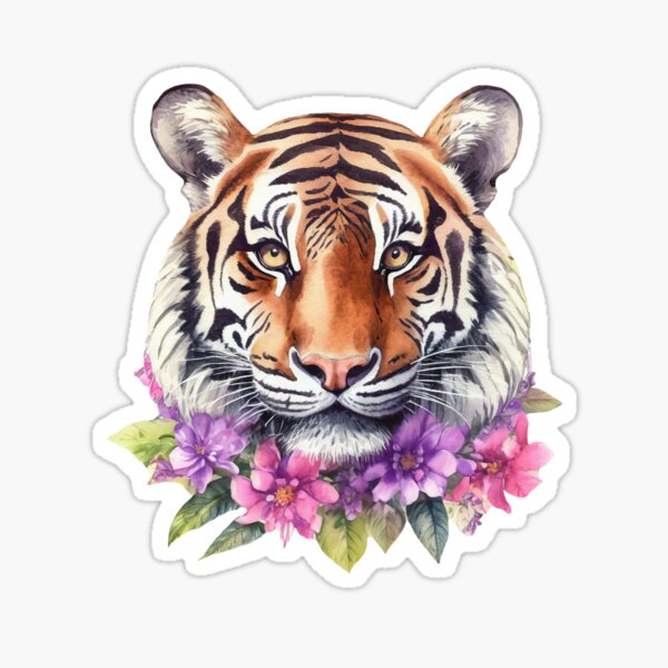 Vista previa del artículo con la obra «Floración del tigre», diseñado y vendido por thebackyard17.