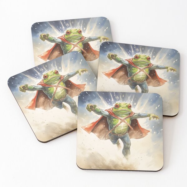 Item preview, Hero Frogs designed and sold by StefNomadLife.