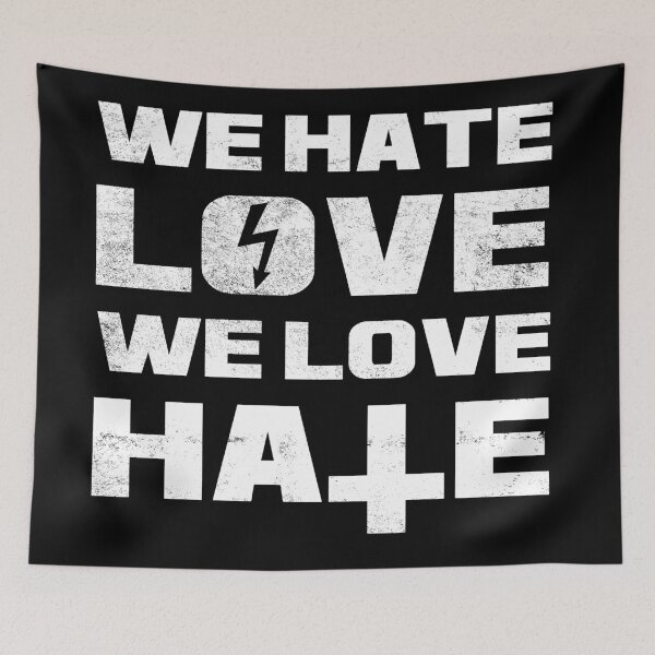 Item preview, We Hate Love - We Love Hate designed and sold by 13design.