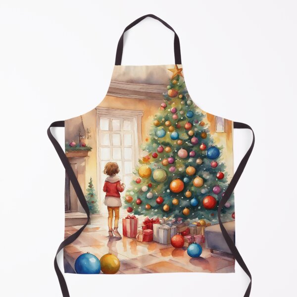 Item preview, Cozy Christmas Morning Watercolor designed and sold by inkArtistryfine.