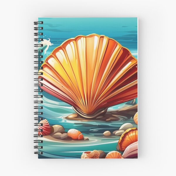 Item preview, 001 Seashells on the Beach designed and sold by Alexis Art Collection.