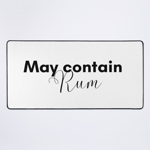Item preview, May Contain Rum designed and sold by TrendIt-.