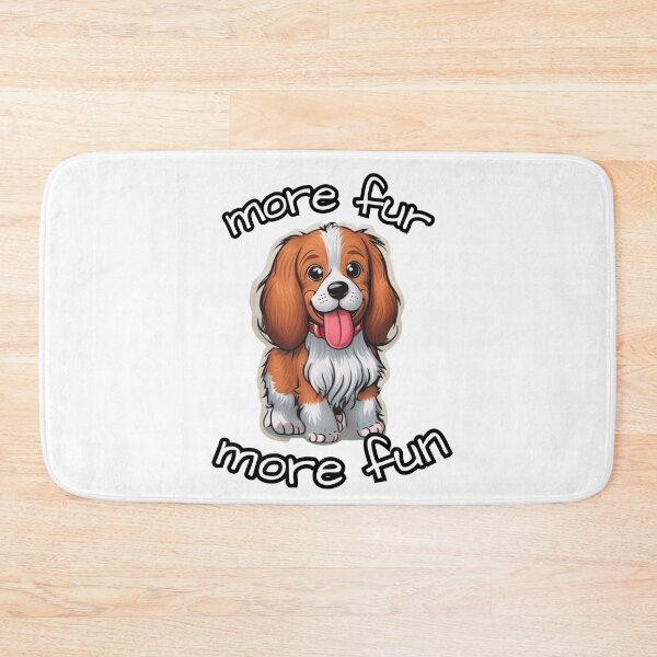 Item preview, More fur more fun | Cute brittany puppy spaniel designed and sold by MyLovelyDog.