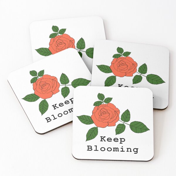 Item preview, Red Rose and Keep blooming  designed and sold by PrettywithColor.