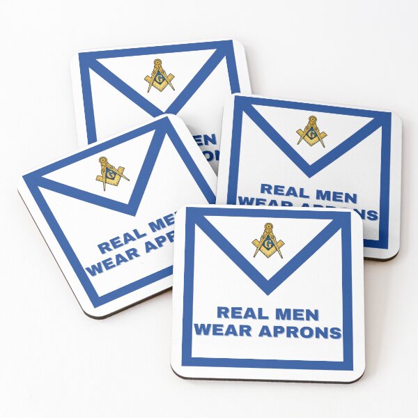 Item preview, Masonic Design. Real Men Wear Aprons. designed and sold by MasonicGears.