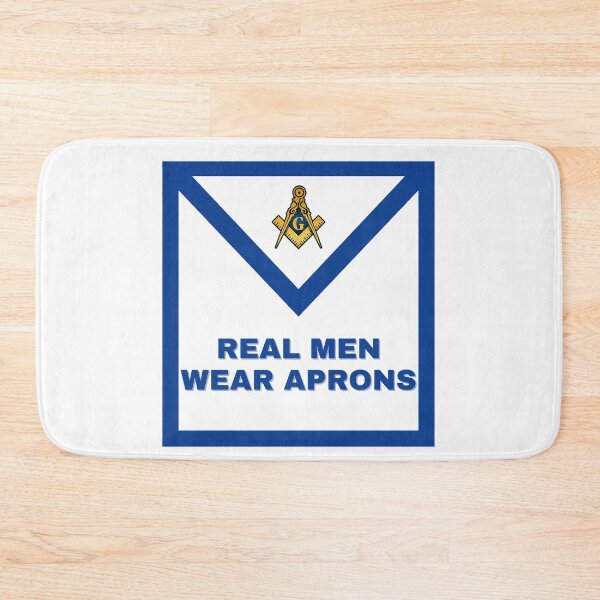 Item preview, Masonic Design. Real Men Wear Aprons. designed and sold by MasonicGears.