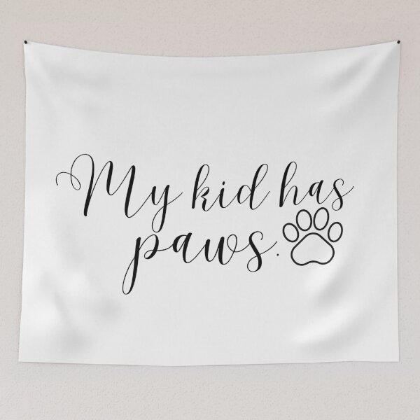 Item preview, My Kid Has Paws designed and sold by TrendIt-.