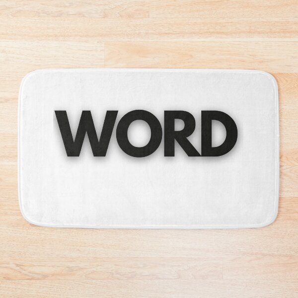 Item preview, Word is the Word designed and sold by Oh-Marsha.