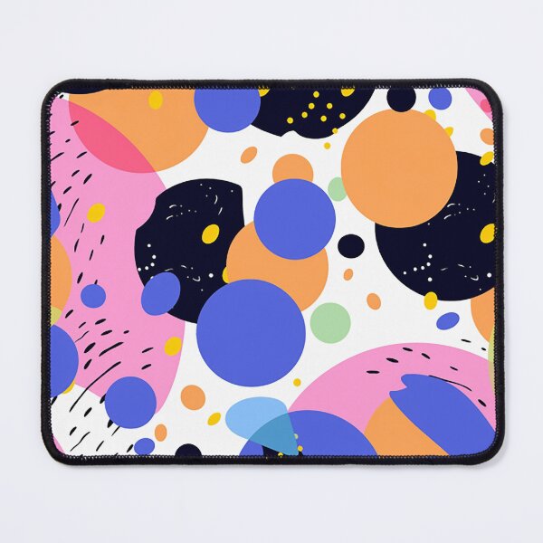 Item preview, Colorful Chaos - Vibrant Collage Abstract in Eclectic Hues designed and sold by PaintbrushPlace.