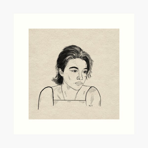 Item preview, Florence Pugh Sketch designed and sold by NOX PRESSURE.