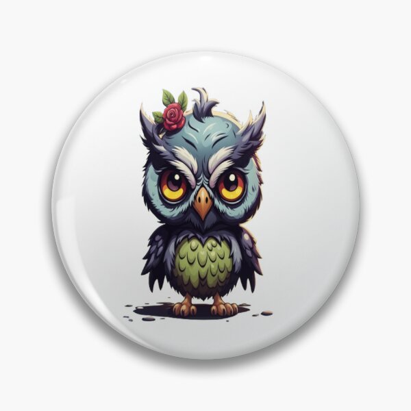 Item preview, Cute owl monster  designed and sold by Ella_Sketch.
