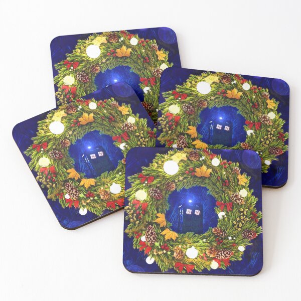 Item preview, Festive Timeship designed and sold by The Doctor’s Art Broker.