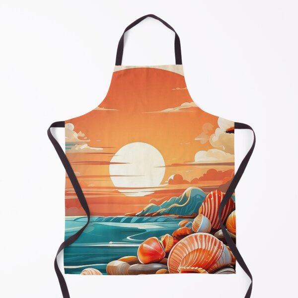Item preview, 004 Seashells on the Beach designed and sold by Alexis Art Collection.