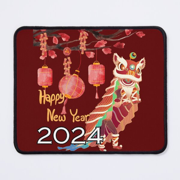 Item preview, Year of Dragon - Happy New Year 2024 - Tshirt designed and sold by YeniDesignArt.