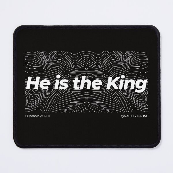 Item preview, He is the king - Jesus Social Club designed and sold by BlueCreator-inc.