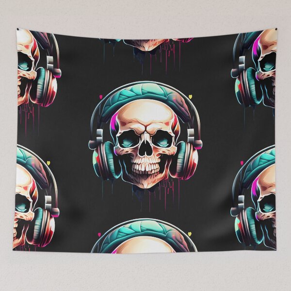 Item preview, Headphone Skull designed and sold by Chubuter.