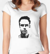 Jordan Peterson - Black and White Women's Fitted Scoop T-Shirt