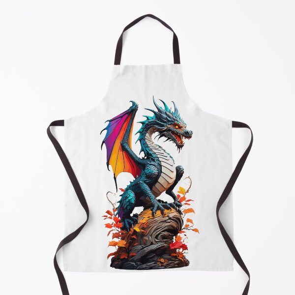 Item preview, MAJESTIC RAINBOW DRAGON ON TREE TRUNK designed and sold by PETS ABC.