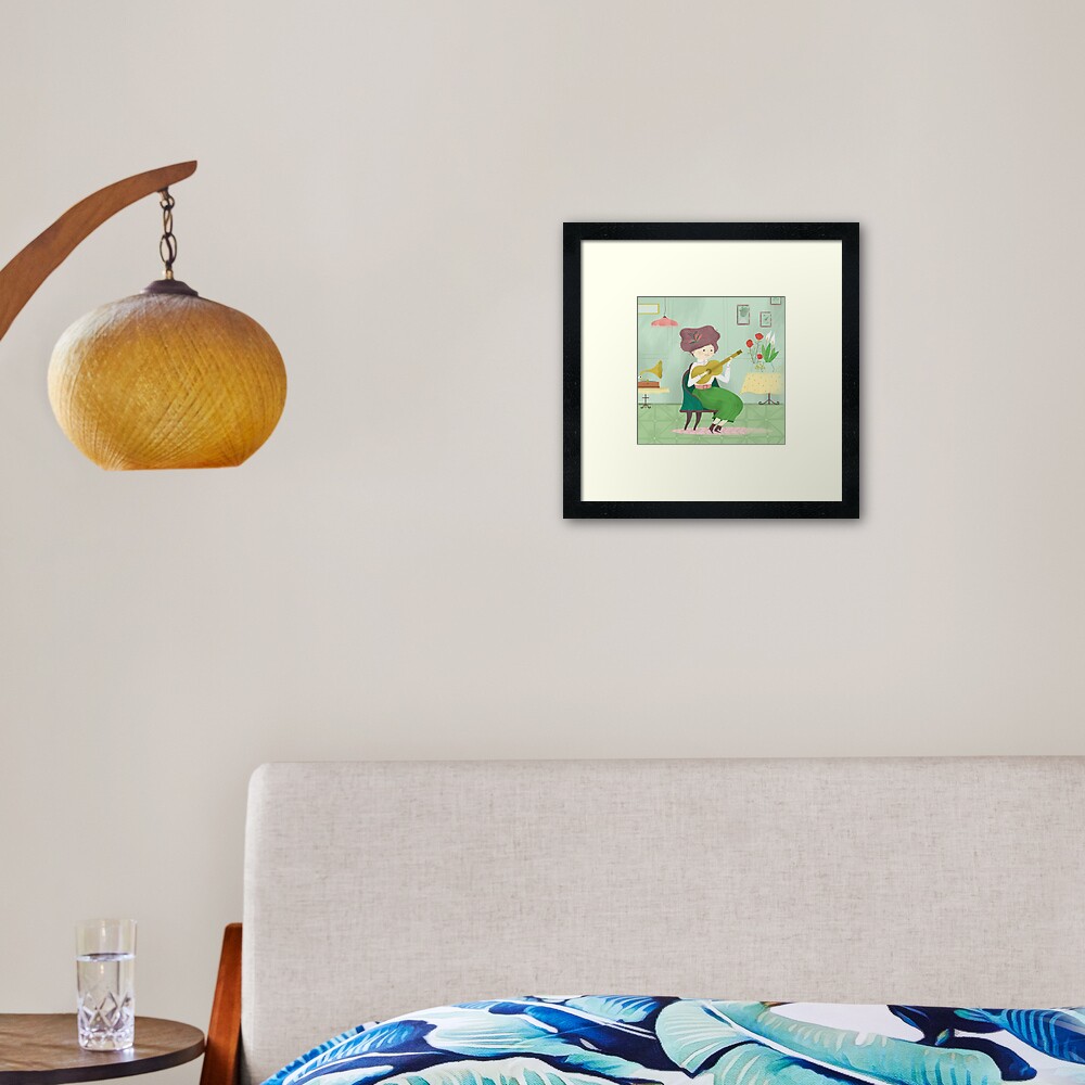 Vista previa del artículo con la obra «Lámina enmarcada», diseñado y vendido por beabgv.