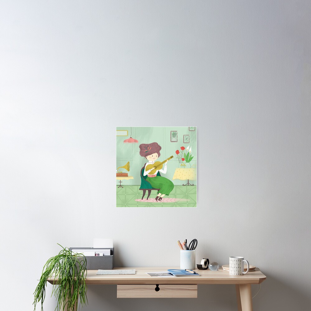 Vista previa del artículo con la obra «Póster», diseñado y vendido por beabgv.