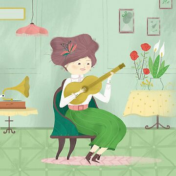 Imagen de la obra Guitar Girl de beabgv