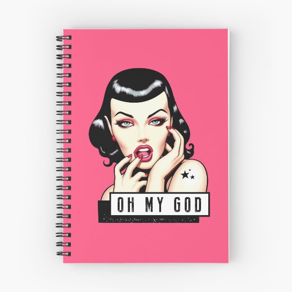 Item preview, OH MY GOD pin-up girl designed and sold by Ursule-art.