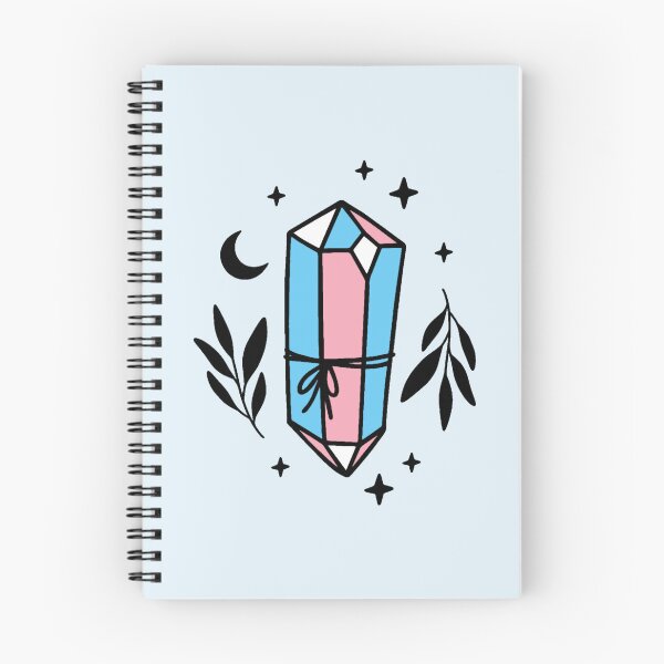 Item preview, Subtle Trans Pride Crystal designed and sold by everything4eva.