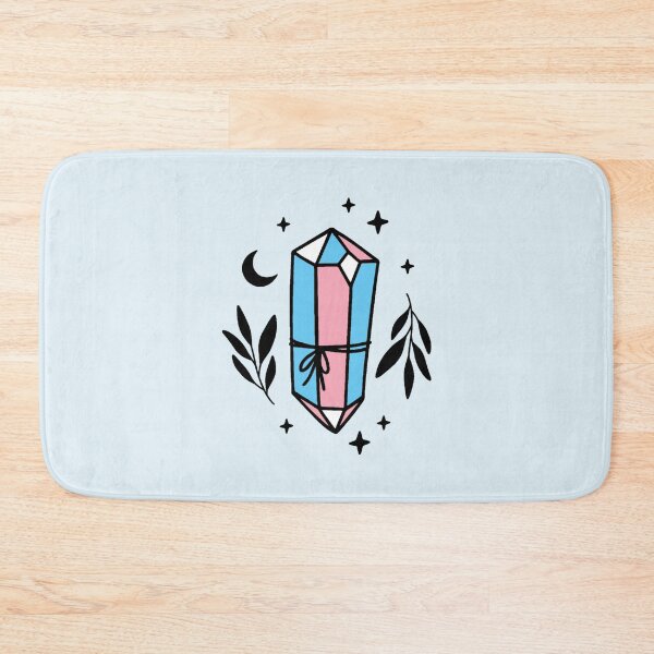 Item preview, Subtle Trans Pride Crystal designed and sold by everything4eva.