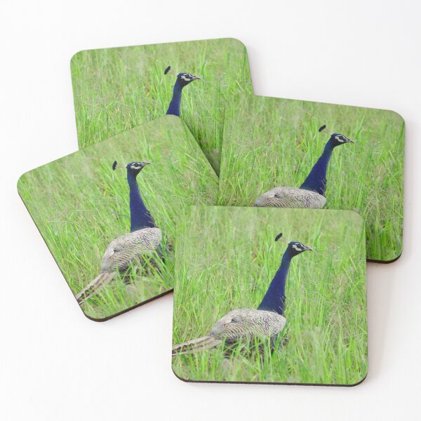 Item preview, So beautiful Peacock on the greenish field designed and sold by GuruKde.