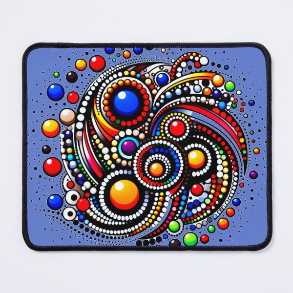 Item preview, Polka Dot Design- colourful vibrant pattern designed and sold by LoveDesignMania.