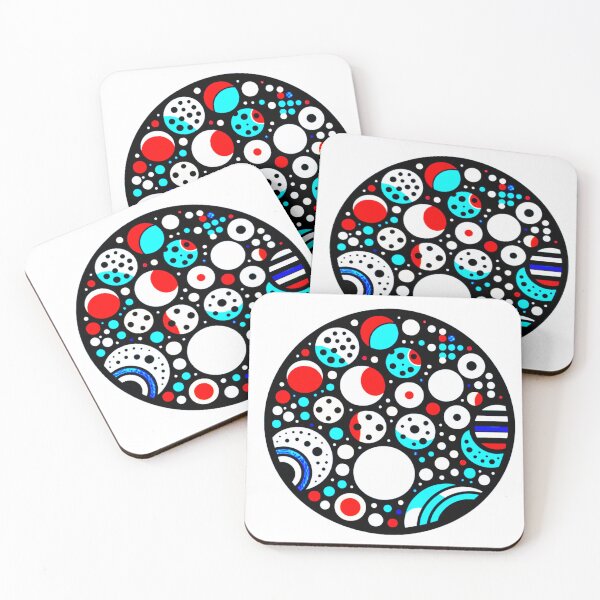 Item preview, Polka Dot Design- colourful vibrant pattern designed and sold by LoveDesignMania.