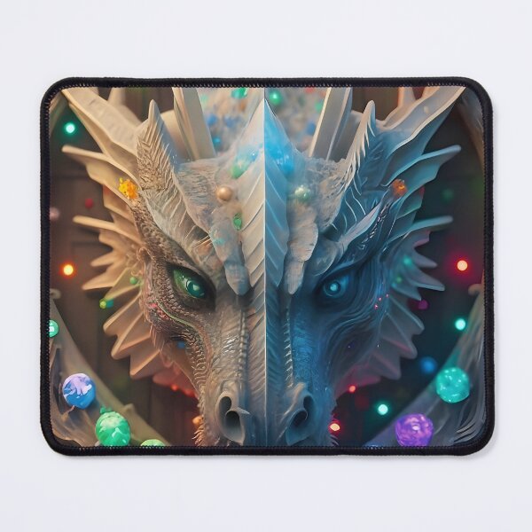 Item preview, Enchanted Gargoyle Dragon with Christmas Lights designed and sold by DragonRealms.