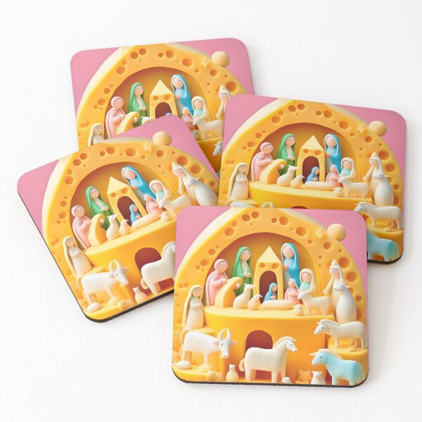 Item preview, Belén navideño de queso designed and sold by GooGooPop.