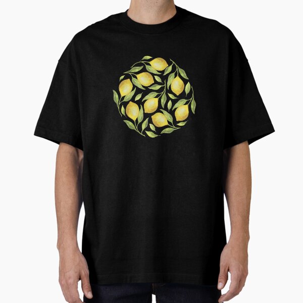 Lemon Pattern Oversized T-Shirt