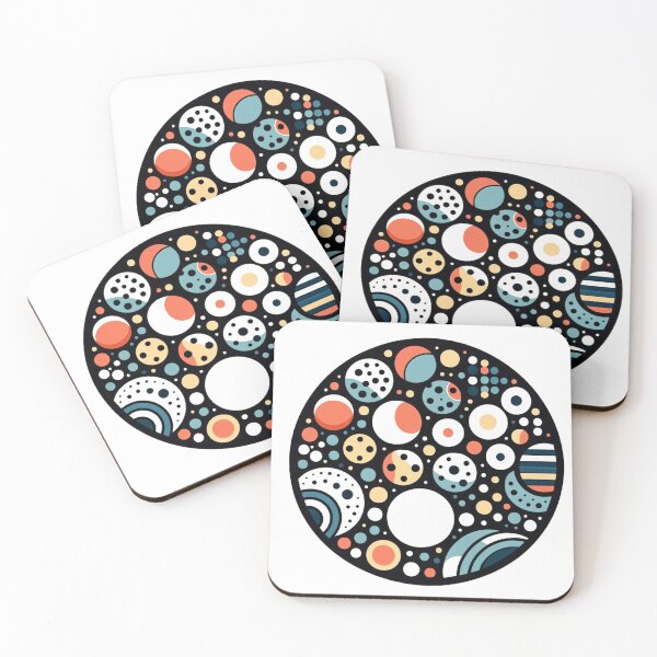 Item preview, Polka Dot Design- colourful vibrant pattern designed and sold by LoveDesignMania.