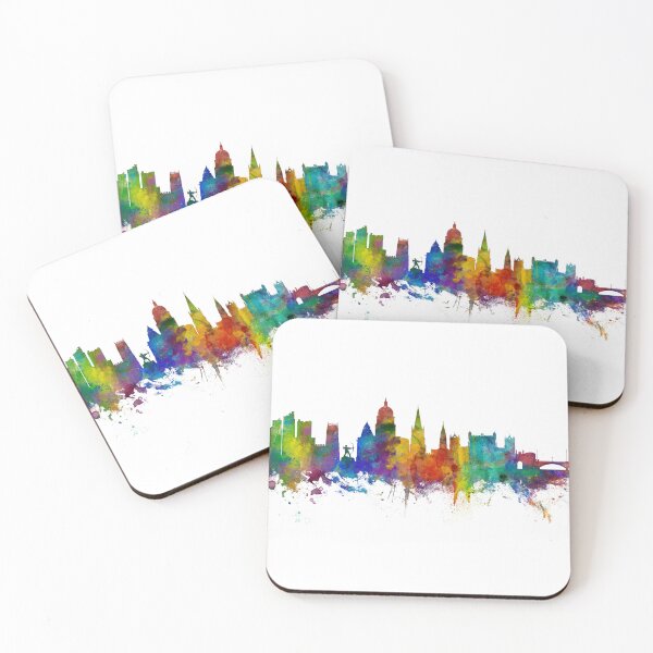 Item preview, Nottingham England Skyline designed and sold by ArtPrints.