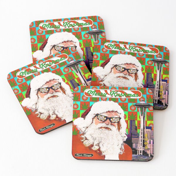 Item preview, Merry Kushmas from Kush Kringle designed and sold by BuzzDalways.