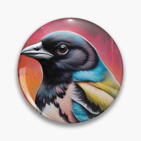 Item preview, Colorado state bird the Lark bunting designed and sold by Petsarelove.
