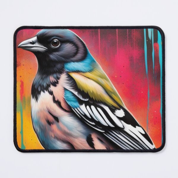 Item preview, Colorado state bird the Lark bunting designed and sold by Petsarelove.