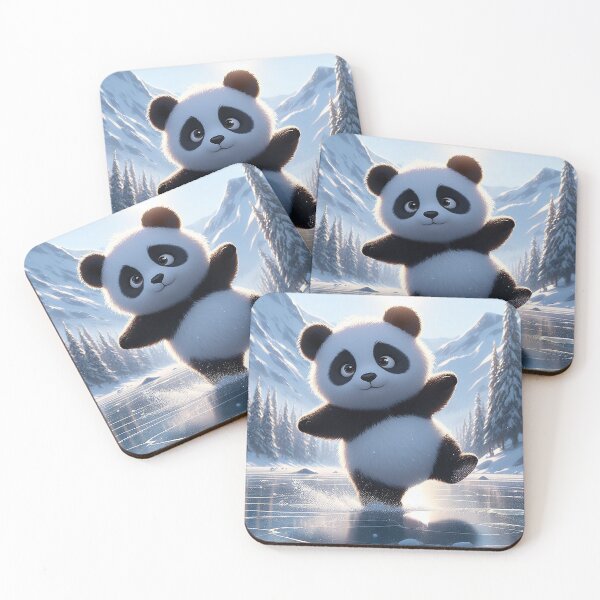 Item preview, Pandas two dance designed and sold by autrouvetout.