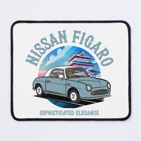 Item preview, Pale Aqua Nissan Figaro - Design 14 designed and sold by thefigarostore.