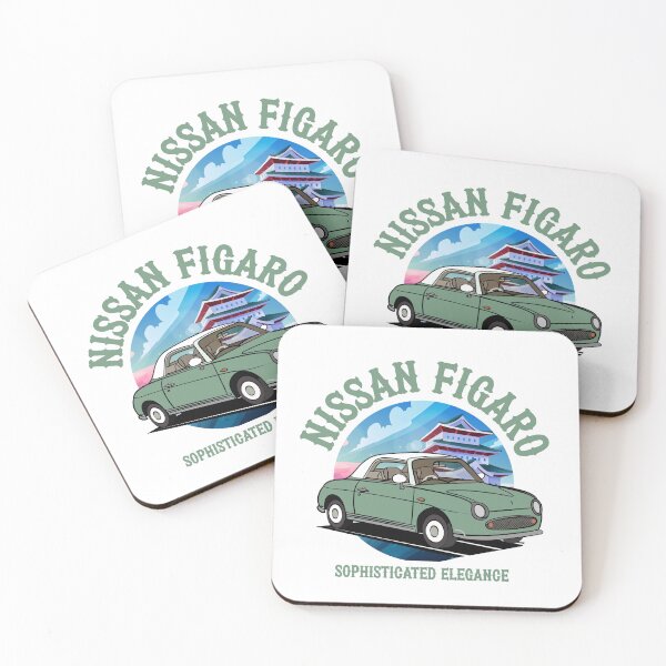 Item preview, Emarald Green Nissan Figaro - Design 14 designed and sold by thefigarostore.